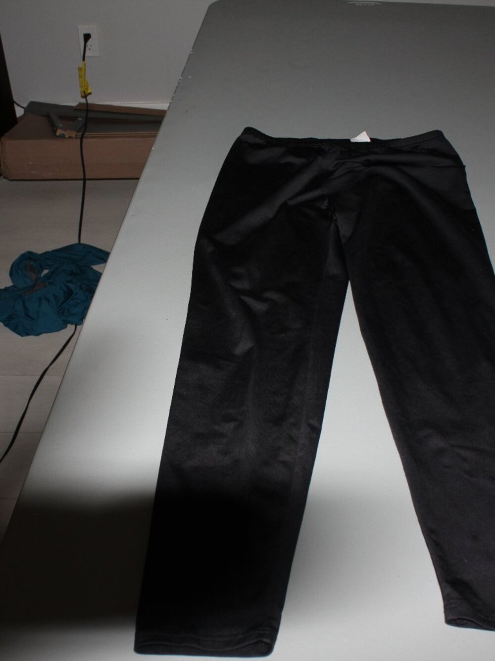 Black Body Wrappers Dance Pants Size XXL Barley Worn